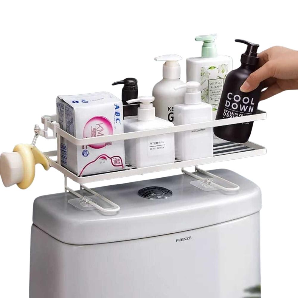 Organizador De Baño Sobre El Inodoro De 1 Nivel Blanco 420BL03 Organizador De Baño Sobre El Inodoro De 1 Nivel Blanco 420BL03