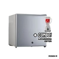 Frigobar BORD 50 L Silver MI50S-M + Licuadora OSTER Blanca