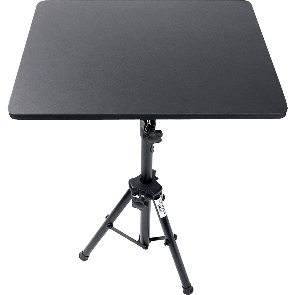 Soporte Universal Pyle Pro PLPTS3 con Trípode Ajustable para Laptop, Mezclador y Equipos de Audio/Vi