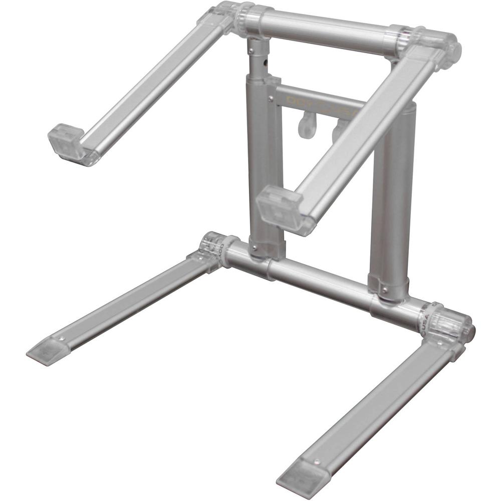 Soporte Plegable para Laptop Odyssey LStand 360 Ultra (Mac Plata) - Ajuste de Brazos y Base hasta 36