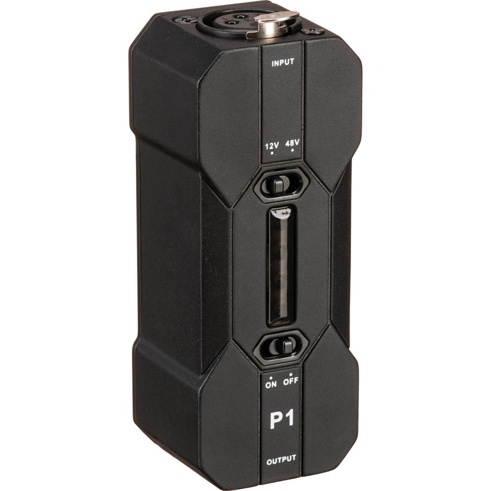 Xvive Audio P1 - Fuente de Alimentación Phantom Portátil con Batería Recargable, 12/48V, Bajo Ruido,