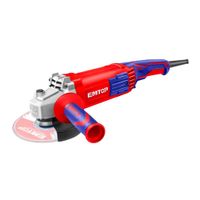 Amoladora 5"" 1100w Velocidad Variable Industrial Emtop EAGRS11053