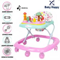 Andador con Tablero Musical «HONGUITO II» Light Pink
