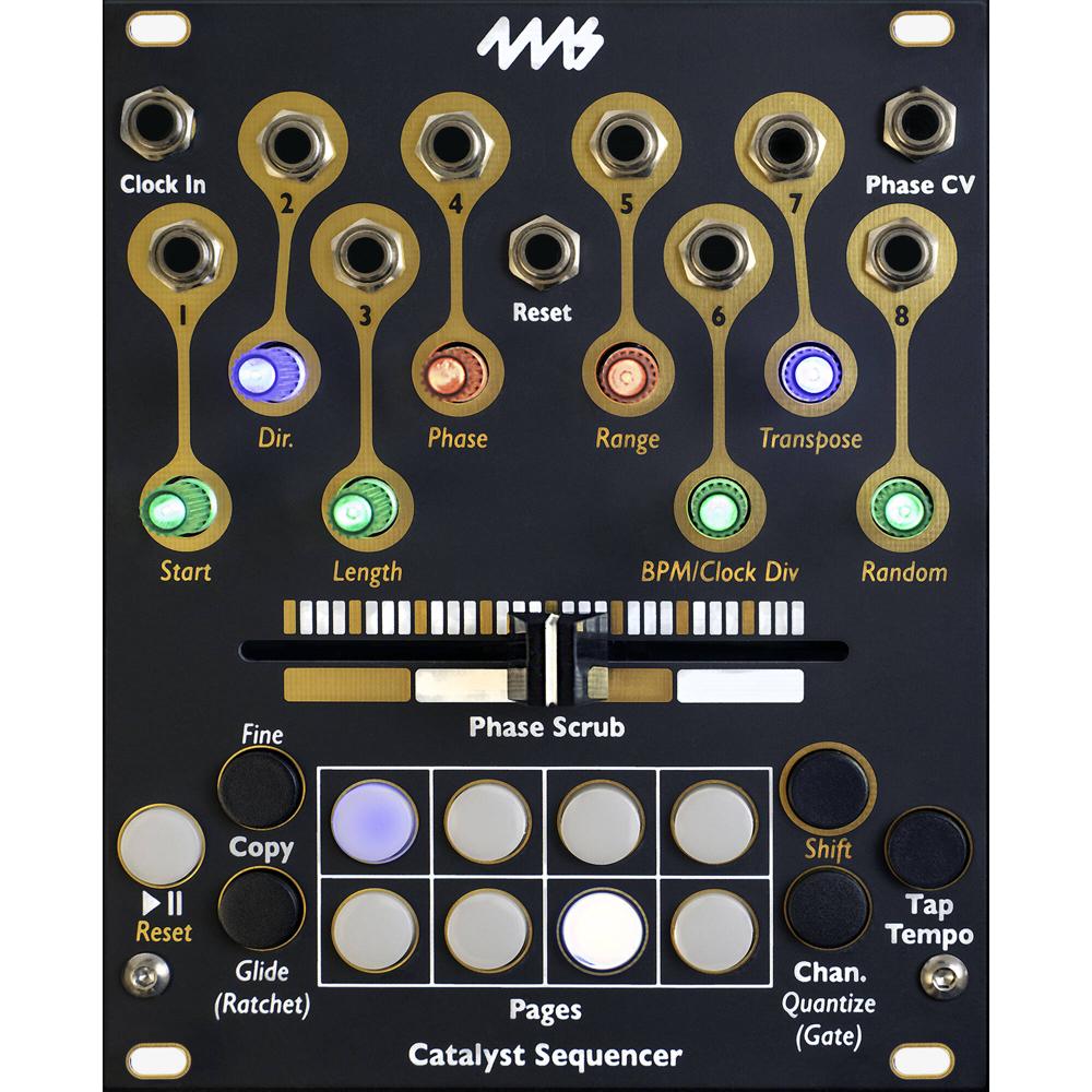 Módulo Eurorack 4ms Catalyst Sequencer (20 HP) - Secuenciador Avanzado con 8 Canales CV, Control Ind