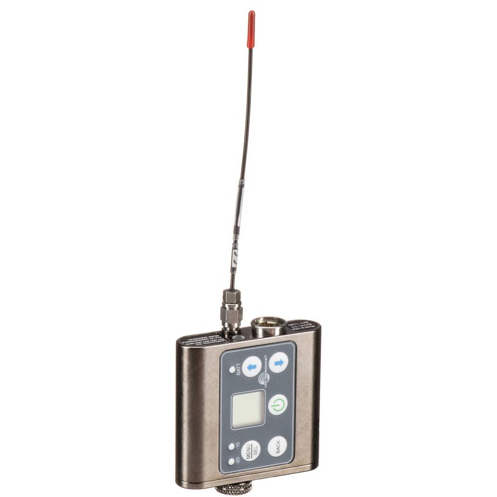 Transmisor de Cintura Wideband Lectrosonics SMDWB (B1: 537 a 614 MHz) para Aplicaciones de Broadcast
