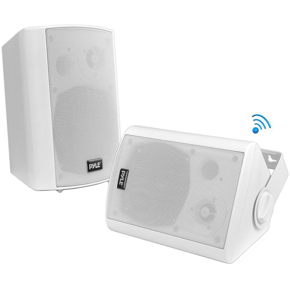 Sistema de Altavoces Bluetooth Pyle Pro 6.5"" PDWR61BTWT para Interior/Exterior (Blanco, Par) - Woofe