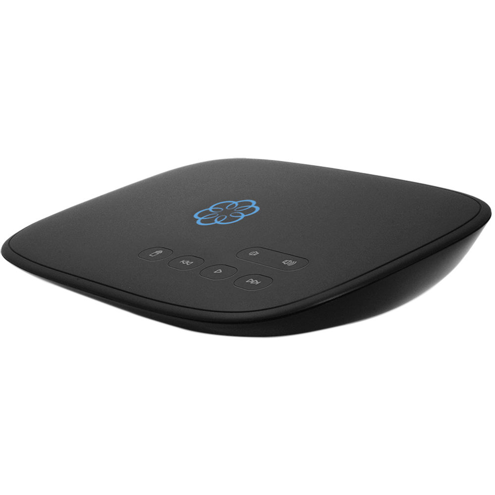 Sistema de Teléfono VoIP Ooma Telo (Negro, $50 de Crédito para Llamadas Internacionales) - Incluye L