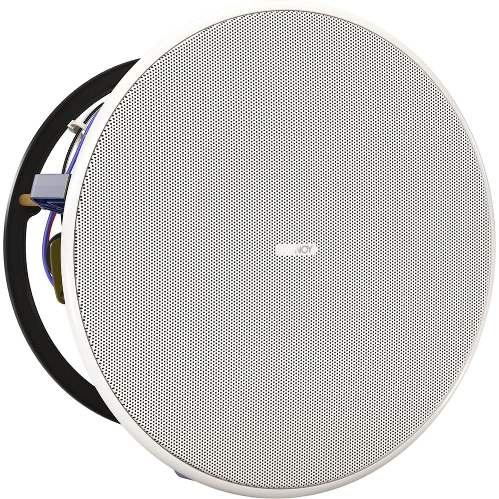Tannoy PCI 6DC 6"" Altavoz In-Ceiling Dual Concentric (Blanco) - Hasta 70W, Cono de Kevlar Azul, Guía