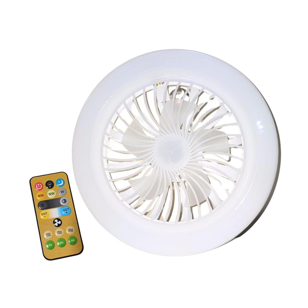 Foco Led Tricolor Ventilador 24w E27 Home Light 200877 Foco Led Tricolor Ventilador 24w E27 Home Light 200877