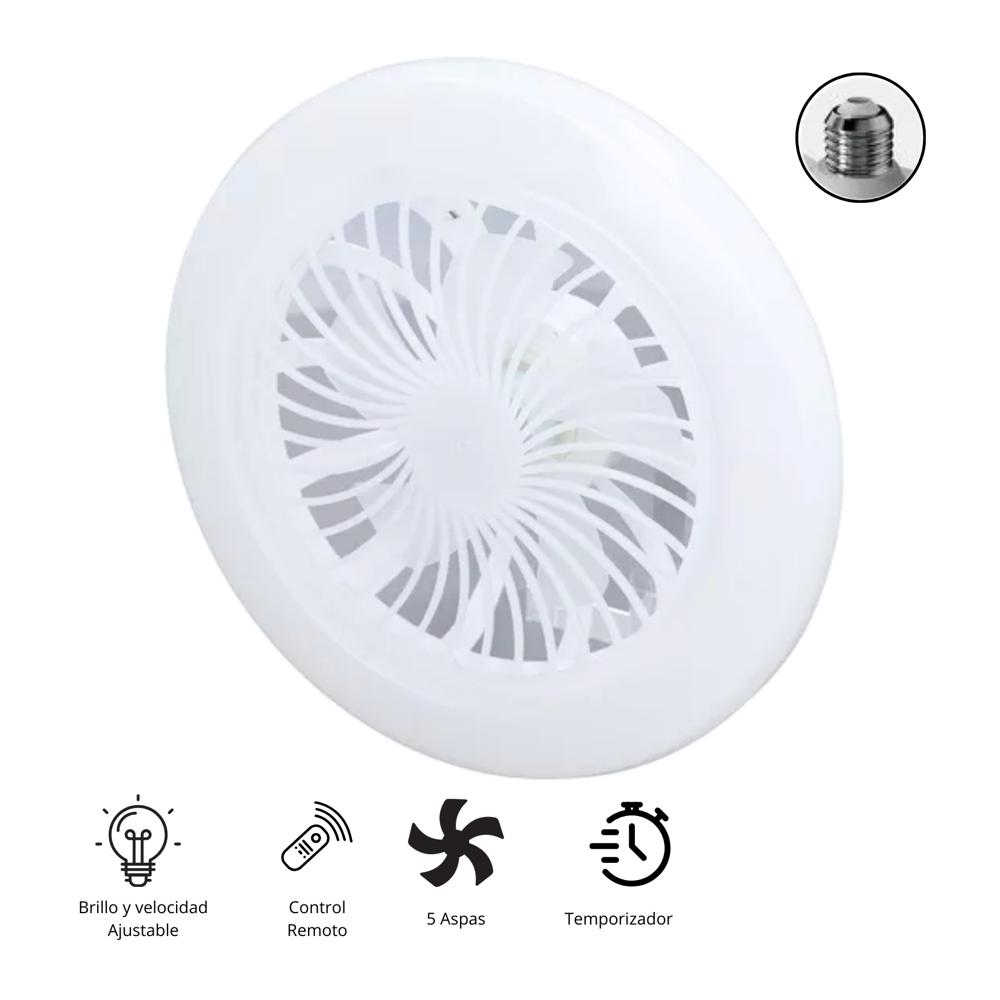 Foco Led Tricolor Ventilador 24w E27 Home Light 200877 - Promart