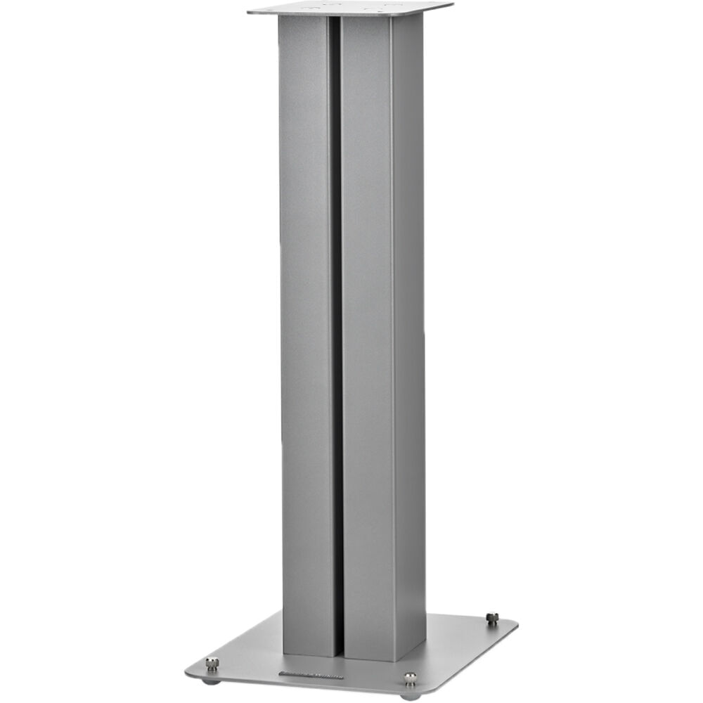 Soporte de Suelo Bowers & Wilkins FS-600 S3 para Altavoces de Estantería 606/607 S3 (Plata, Par) - A
