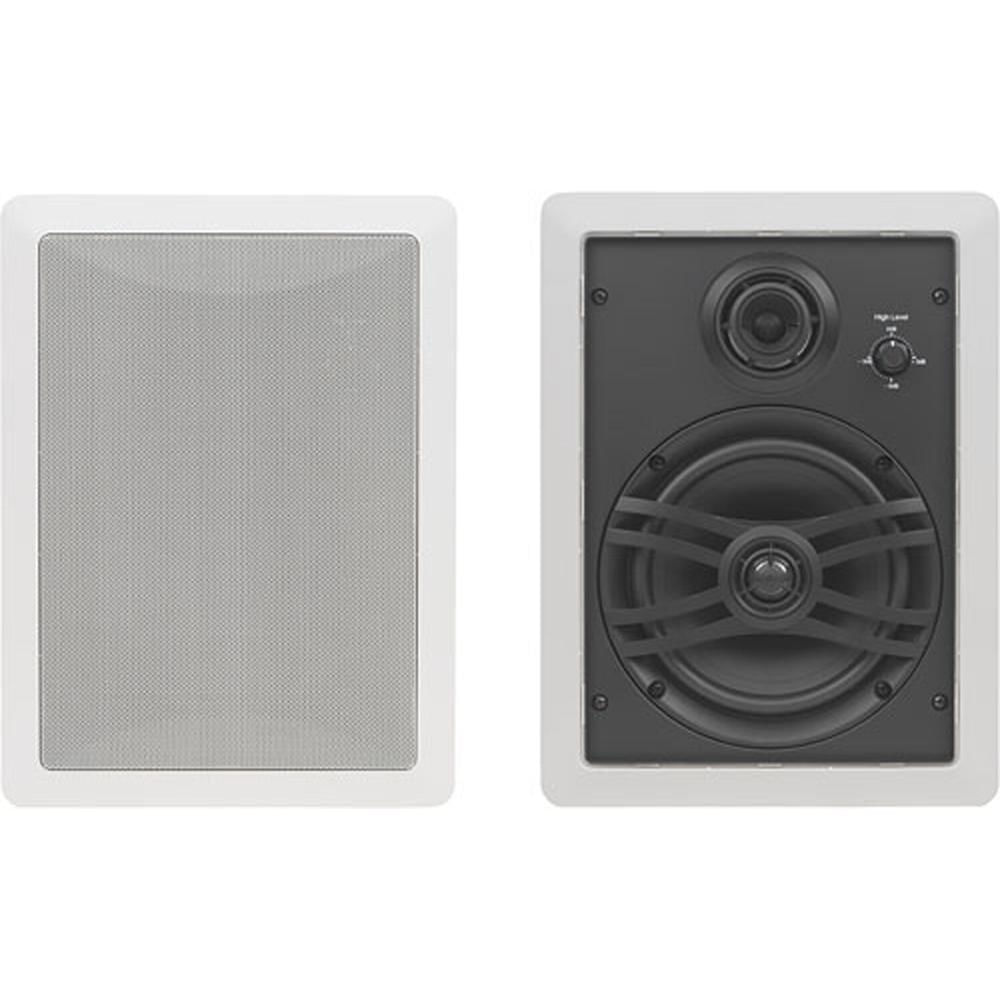 Sistema de Altavoces In-Wall Yamaha NS-IW470 l Sound (Par) - Configuración 3 Vías, Woofer de 6
