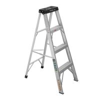 Escalera de Tijera 3 Escalones 150 Kg Tipo III Truper 16741