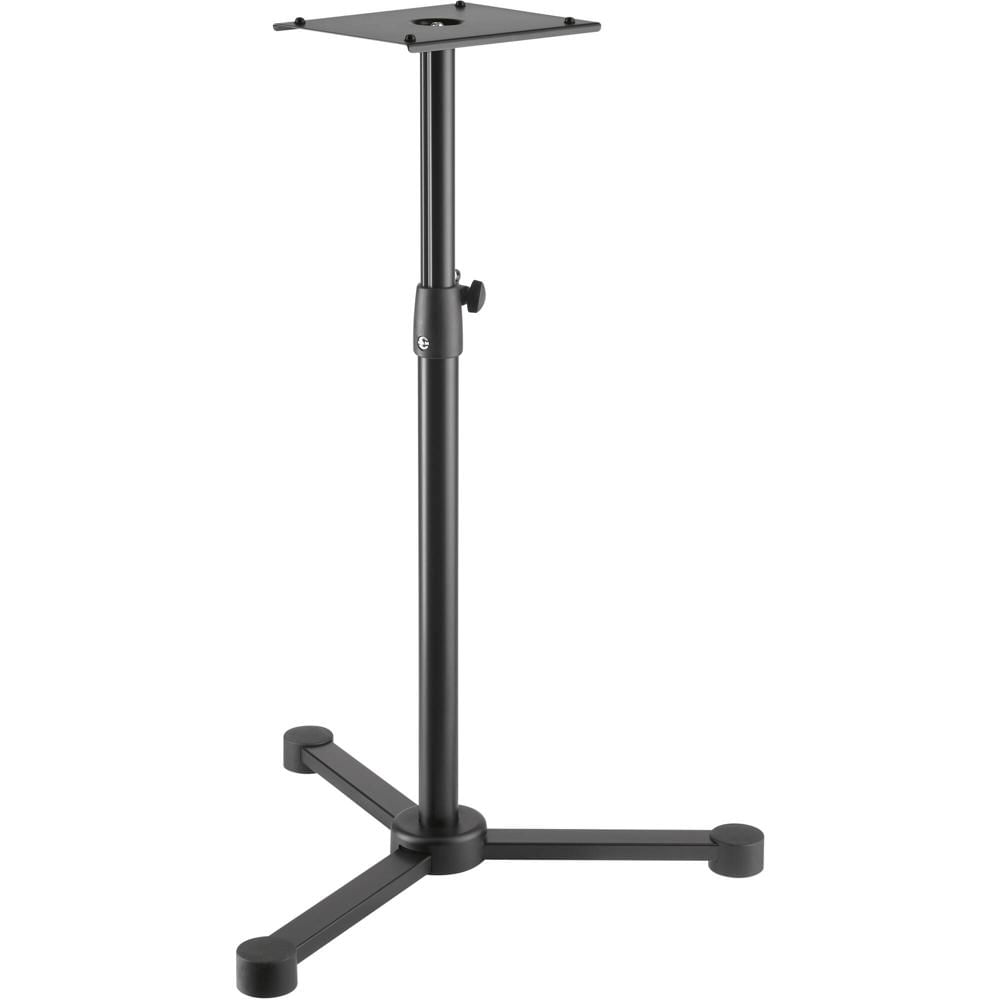 Soporte de Monitor K&M 26720 (Negro) - Estilo Tripode Plano de Acero, Placa de Soporte 8 x 9.7"", Aju