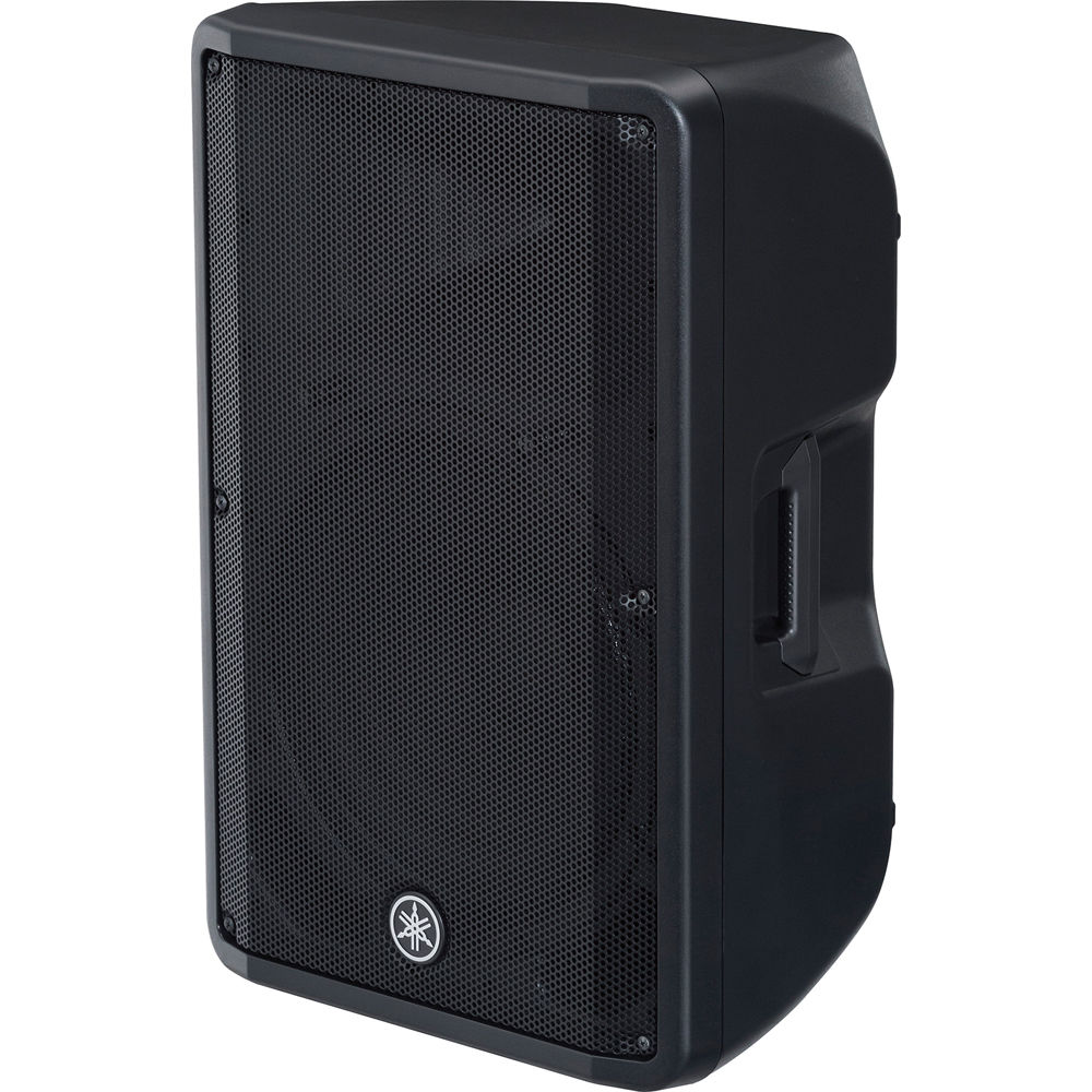 Yamaha DBR15 - Altavoz Activo de 15"" 2 Vías con 1000W, Mezclador de 2 Canales y Diseño Portátil