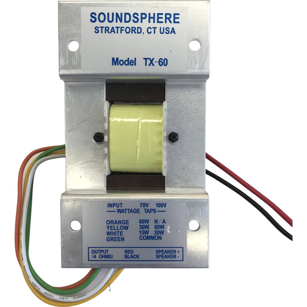 Transformador de Línea Soundsphere 60W para Altavoz 110 Page