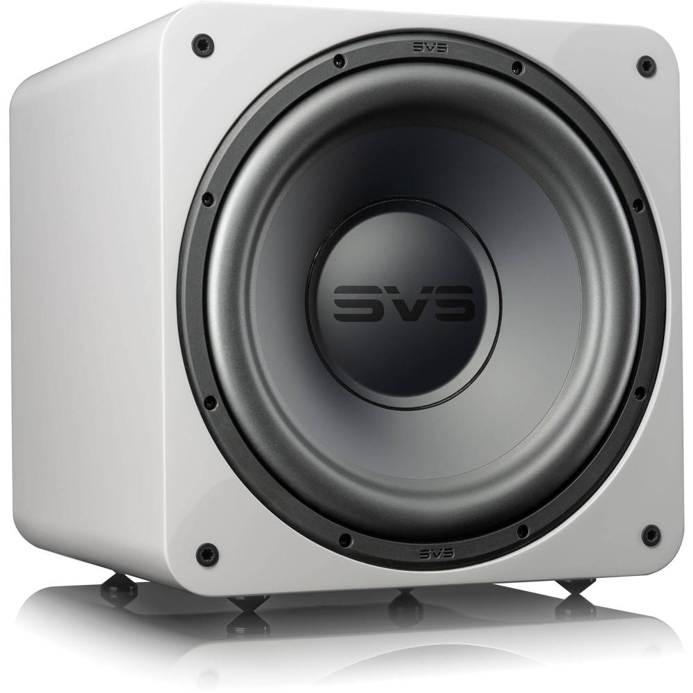 SVS SB-1000 Pro 12"" Subwoofer 325W (Blanco Brillante) - Woofer de 12"", Potencia RMS de 325W, Amplifi