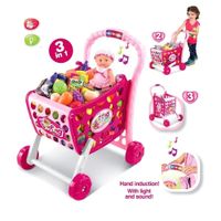 Juguete Coche de Compras con Accesorios 3 en 1