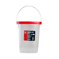 Balde Resistente Box N°21 Basa Rojo de 21 l