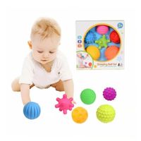 Juguete Sensorial Pelotas Texturizadas 6 Piezas