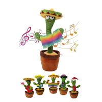 Juguete Cactus Bailarín Musical Imita Con Ropa