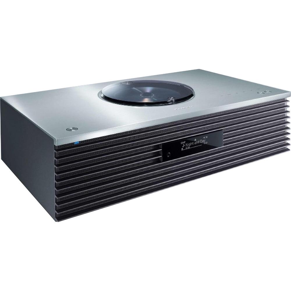 Technics OTTAVA f SC-C70MK2 - Radio de Mesa y Reproductor de CD (Plata Oscura) - Wi-Fi, Bluetooth, C