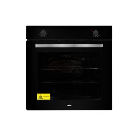 Horno empotrable Sole a gas 60cm Inti Negro