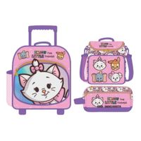Pack Escolar Maleta Nido Premium Disney Gatita Marie Aristogatos