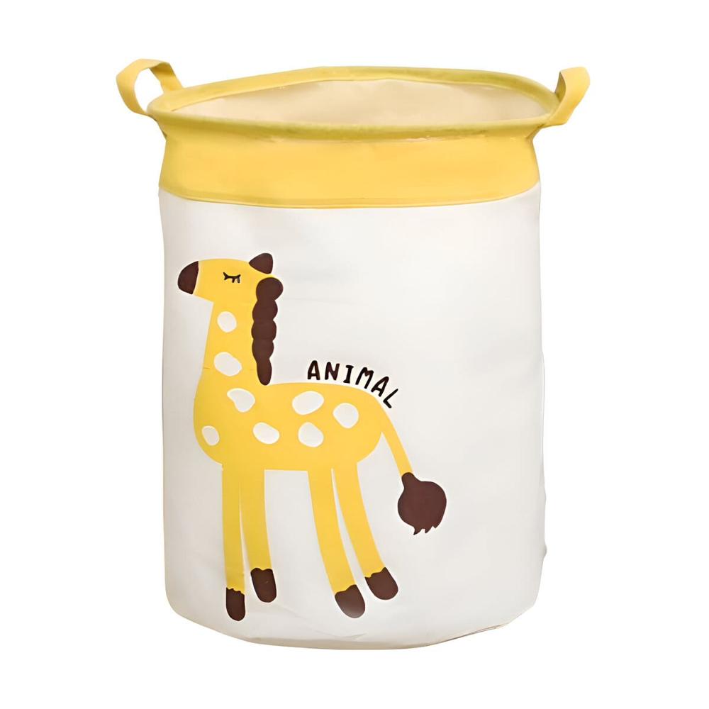 Cesto De Ropa Para Dormitorio Lavandería Diseño De Animales Jirafa  647JF02