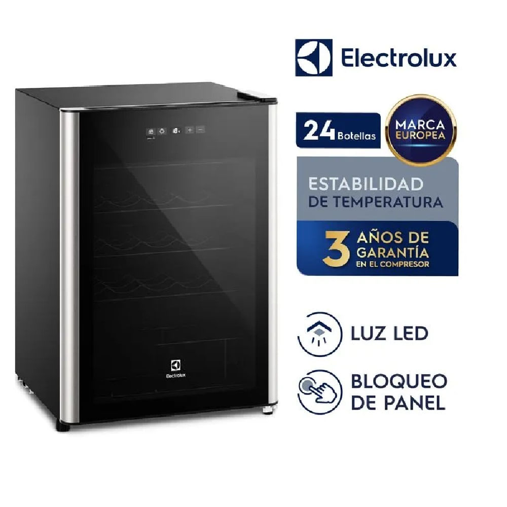 Cava de Vino Electrolux 24 Botellas ERWV24W2MWB