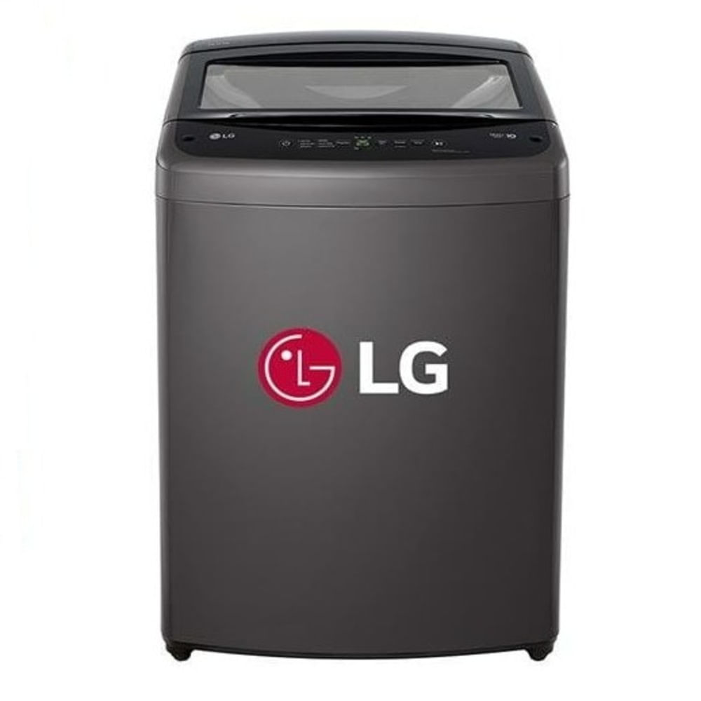 Lavadora LG 19 Kg Turbo Drum Smart Carga Superior WT19BVTB Negra