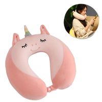 Cojín Cervical para Viaje Modelo Kawaii Rosado  664RS02
