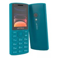 iPro K6 El Celular Básico 4G con Dual SIM Batería Duradera y Doble Camara Negro Azul