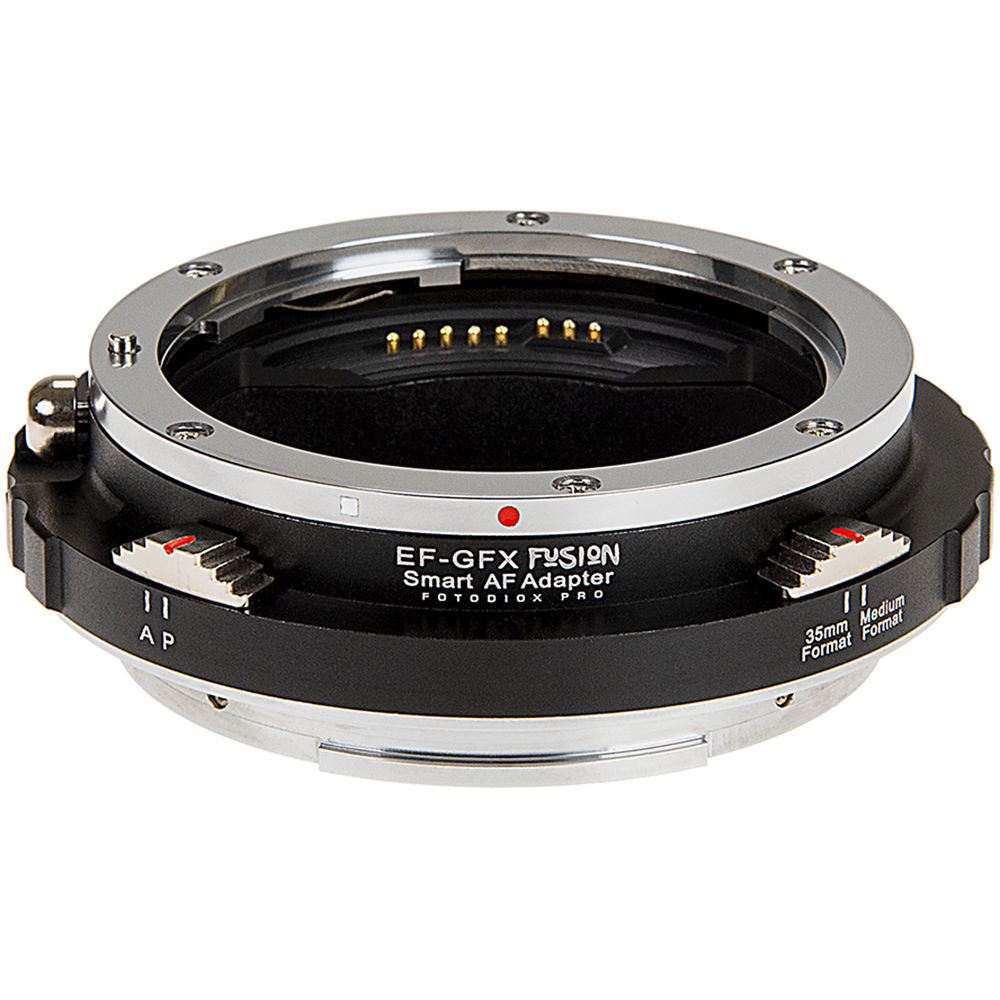 Adaptador FotodioX Pro Fusion Smart Auto-Focus para Lentes Canon EF/EF-S a Cuerpo FUJIFILM G-Mount G