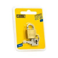 Candado con llave clásico 20mm Blister Cantol