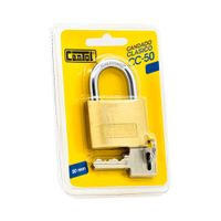 Candado con llave clásico 50mm Blister Cantol