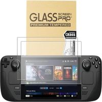 Protector Pantalla Mica Vidrio Templado Para Steam Deck Oled ( Pack 2 unid.)