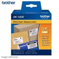 SHIPPING Etiqueta de Papel Brother DK1202 300 etiquetas