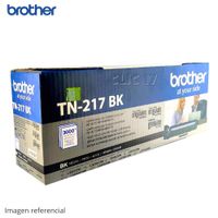 Toner Brother TN-217BK NegroL3270 L3551 L3750 3000 PAG.