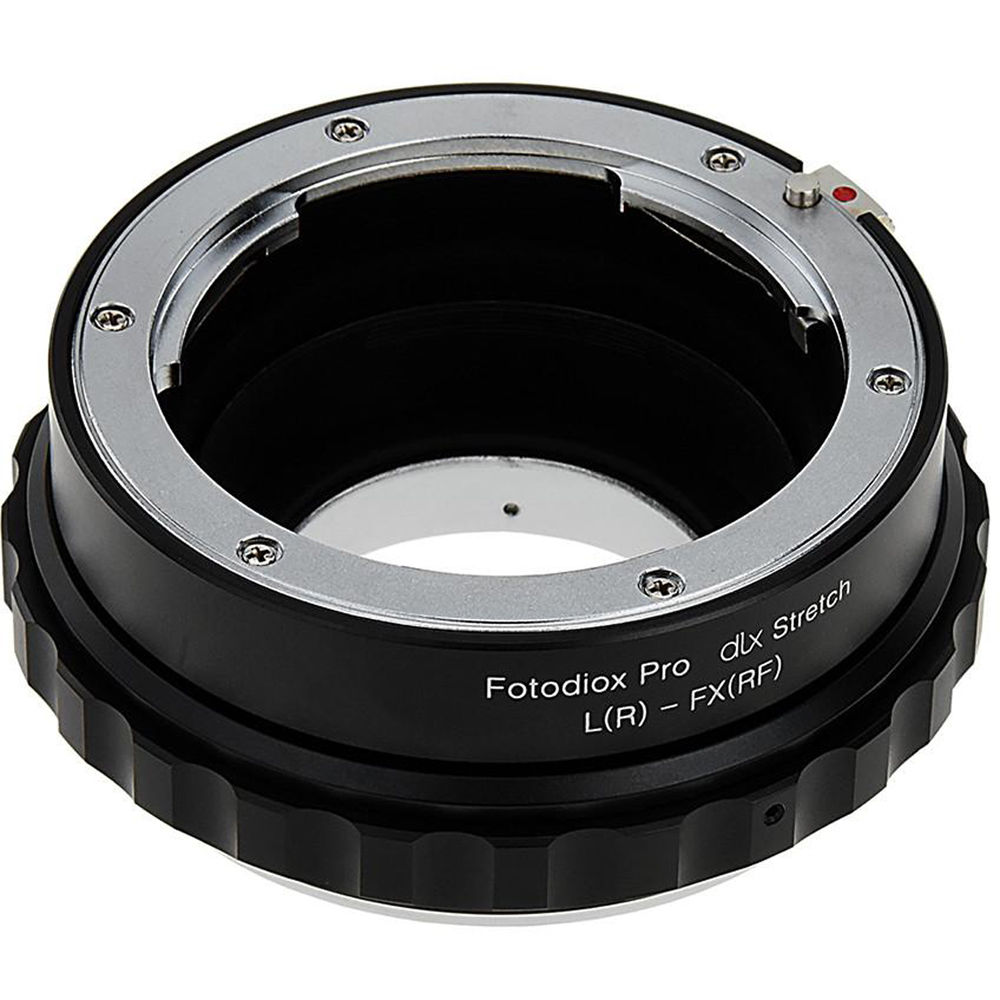 Adaptador FotodioX de Lente Leica R a Montura FUJIFILM X-Mount DLX con Foco Integrado para Macro y F