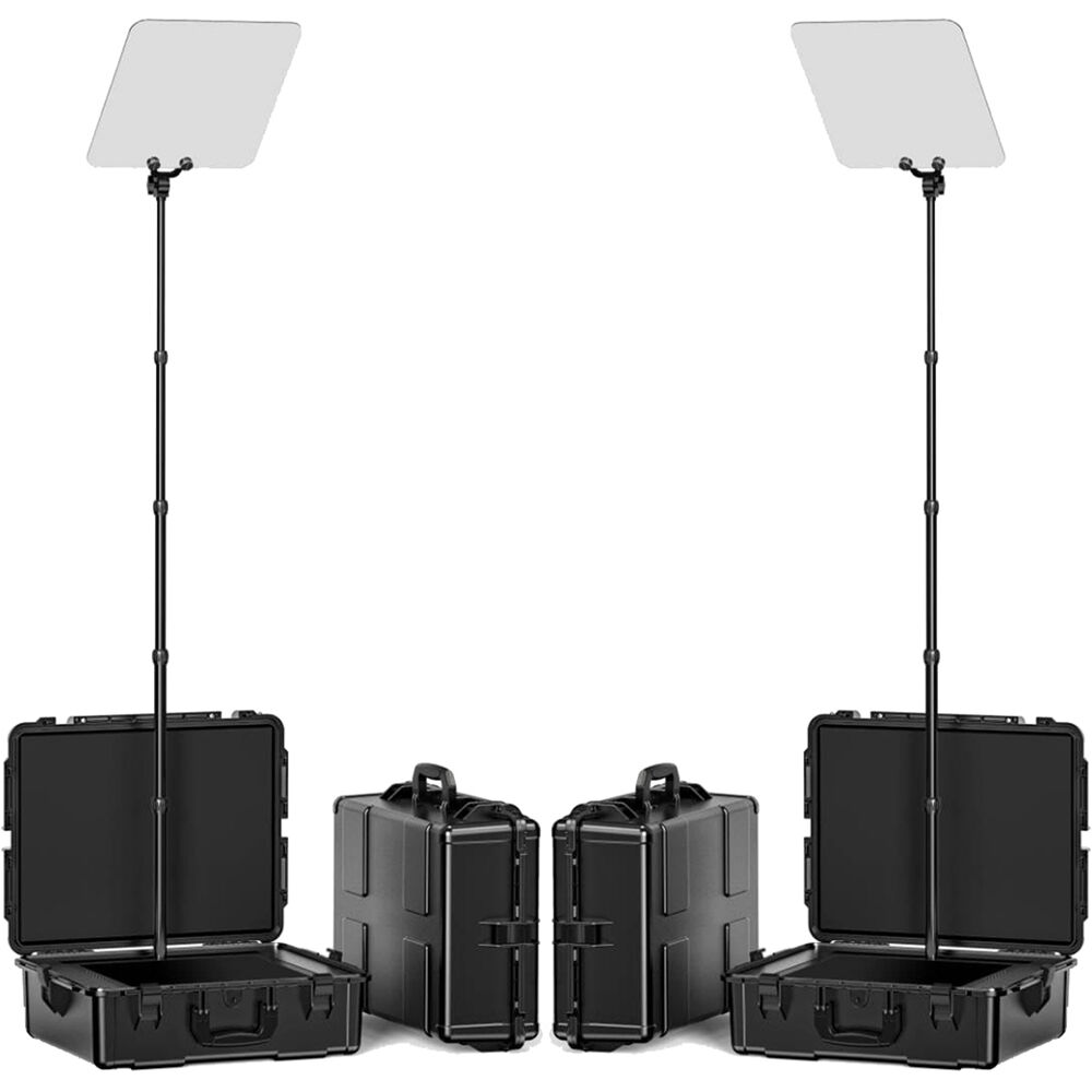 Acebil PRO-MC17HB-SDI-D 17"" Conference Prompter (Paquete de 2) - Monitores LCD, Cristal Beamsplitter