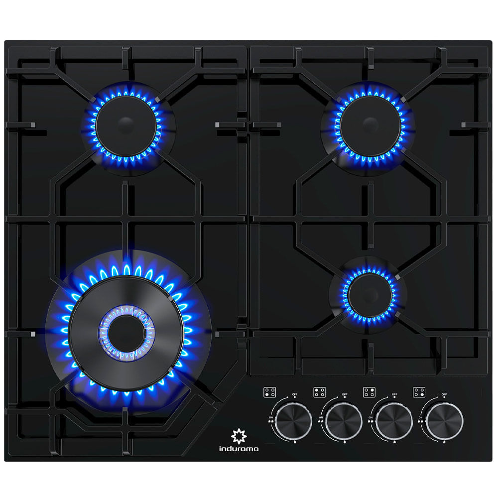 Cocina Empotrable 4 Hornillas Indurama EGASI 604CGNE Cocina Empotrable 4 Hornillas Indurama EGASI 604CGNE