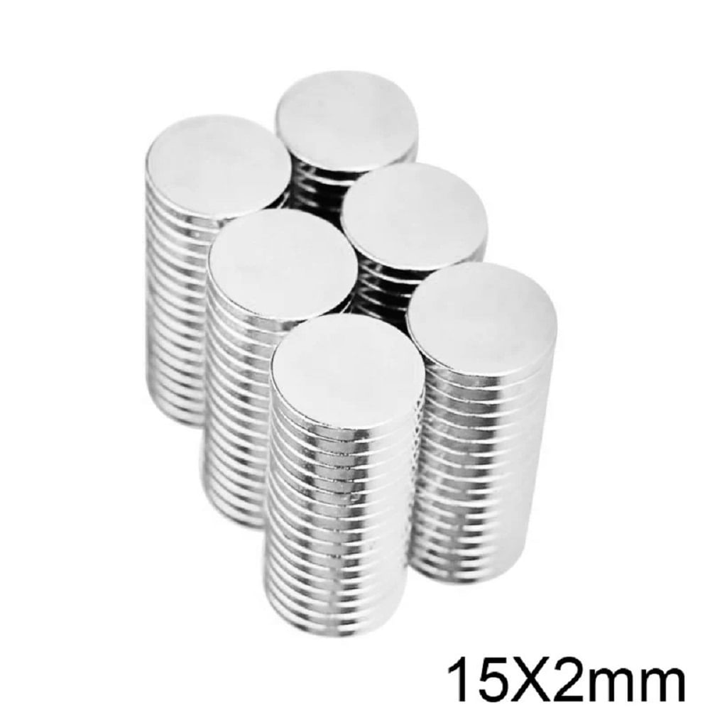 Iman De Neodimio Modelo Disco 15mmx2mm Pack 10 unds Iman De Neodimio Modelo Disco 15mmx2mm Pack 10 unds