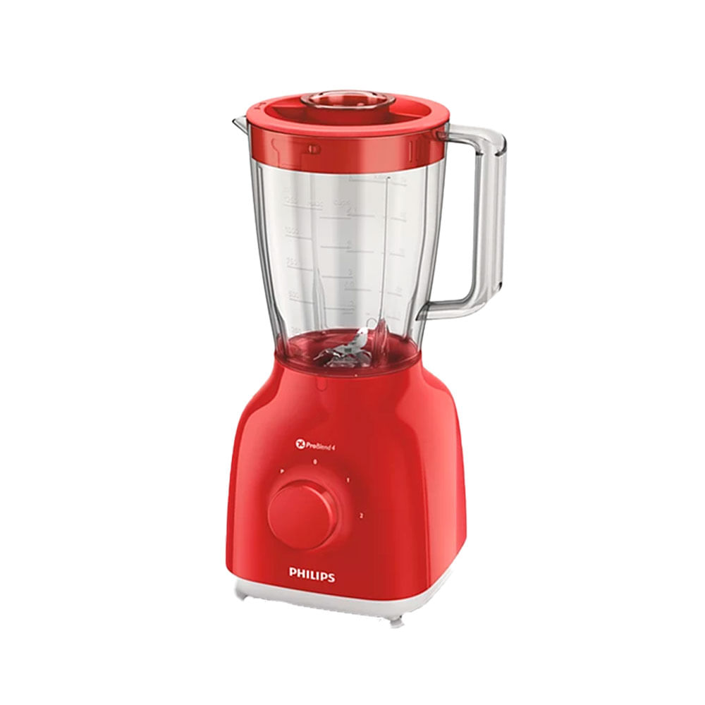Licuadora Philips HR2105/50 1.5Lt 400w 2Vel Roja