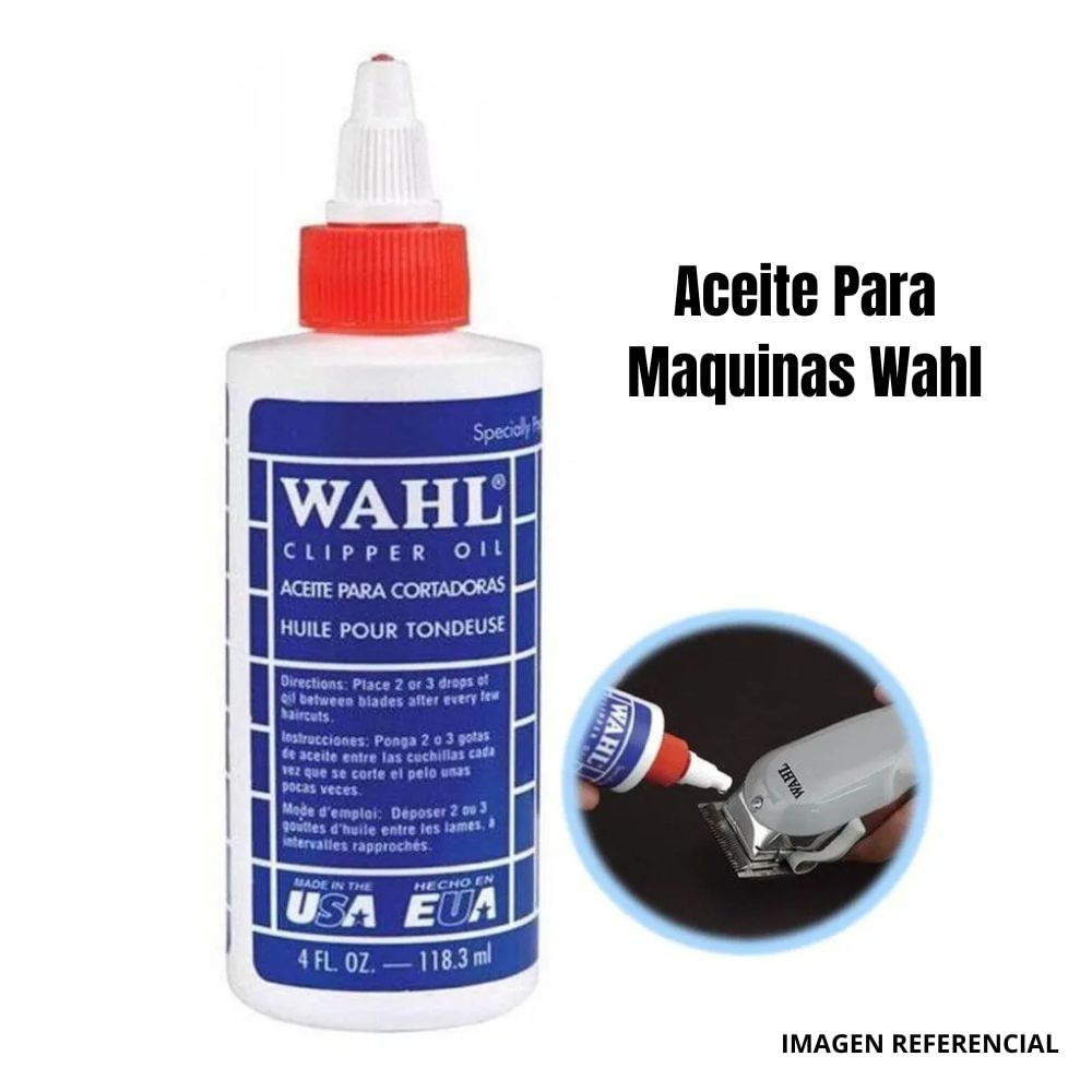 Aceite Wahl para maquina de cortar cabello