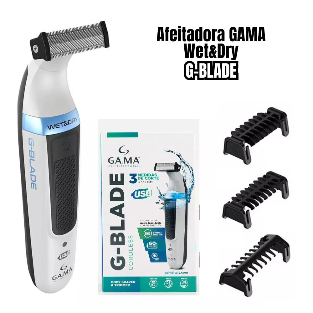 Afeitadora Inalambrica Gama Wet&Dry G-BLADE
