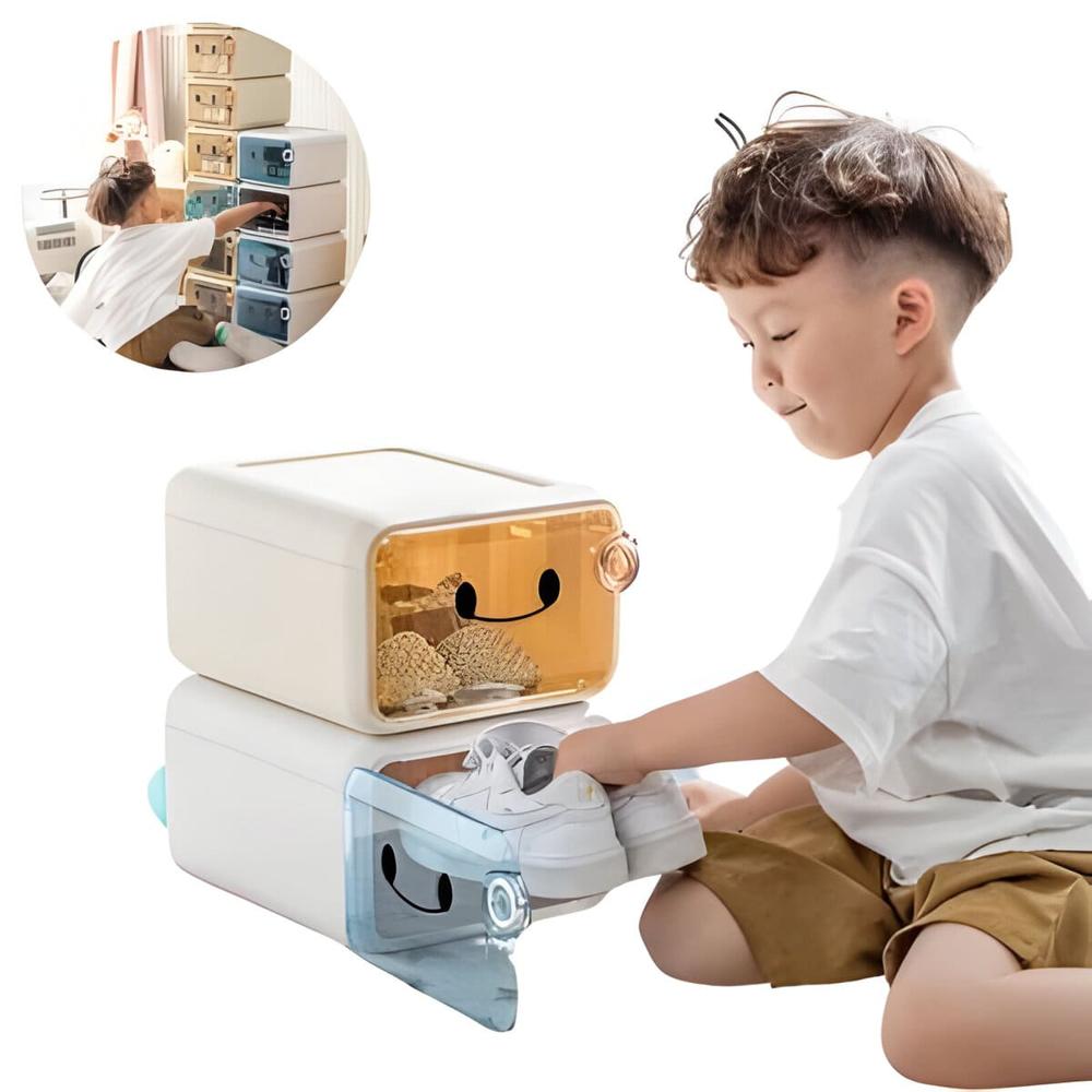 Caja De Zapatillas Sneaker Box Para Niños Y6 Celeste 635YAZ02