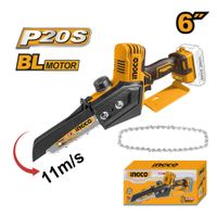 Mini Motosierra Ingco 20V 6 15CM CGSLI2068