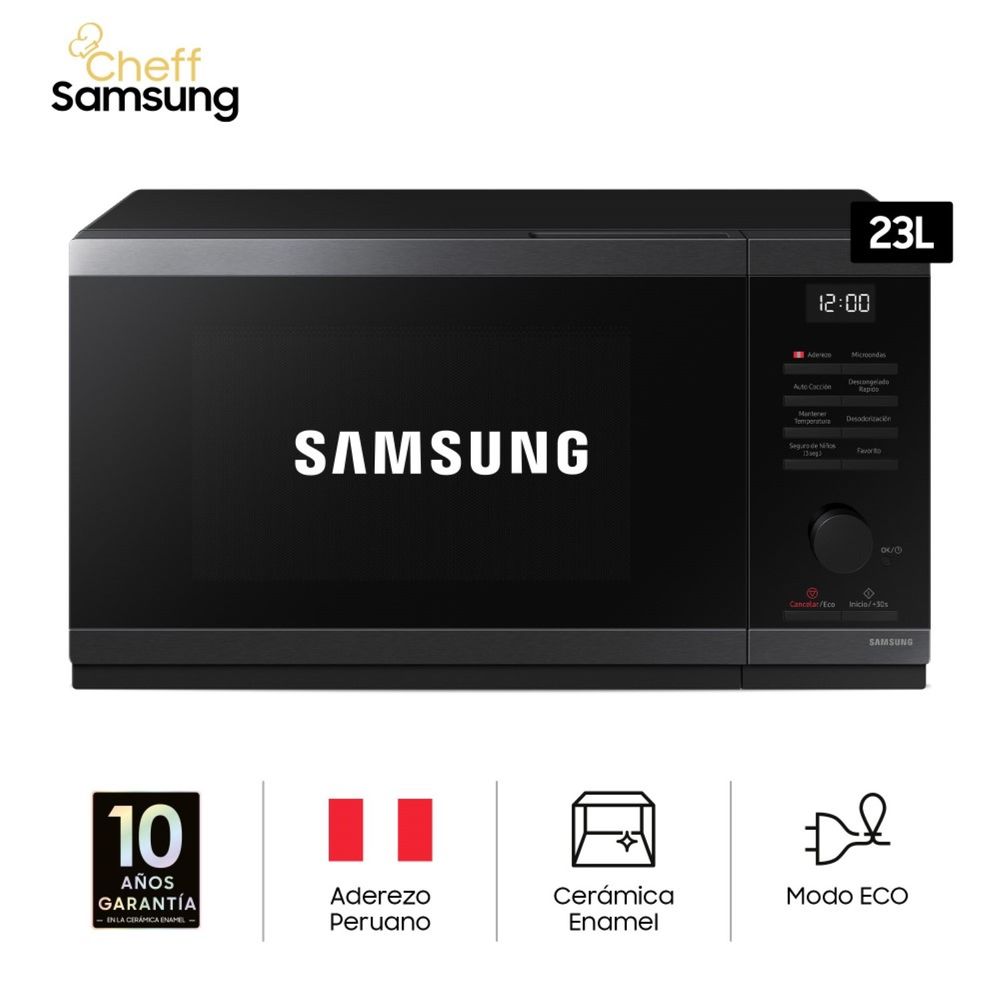 Horno Microondas Samsung MS23DG4504AGPE 23 Lts