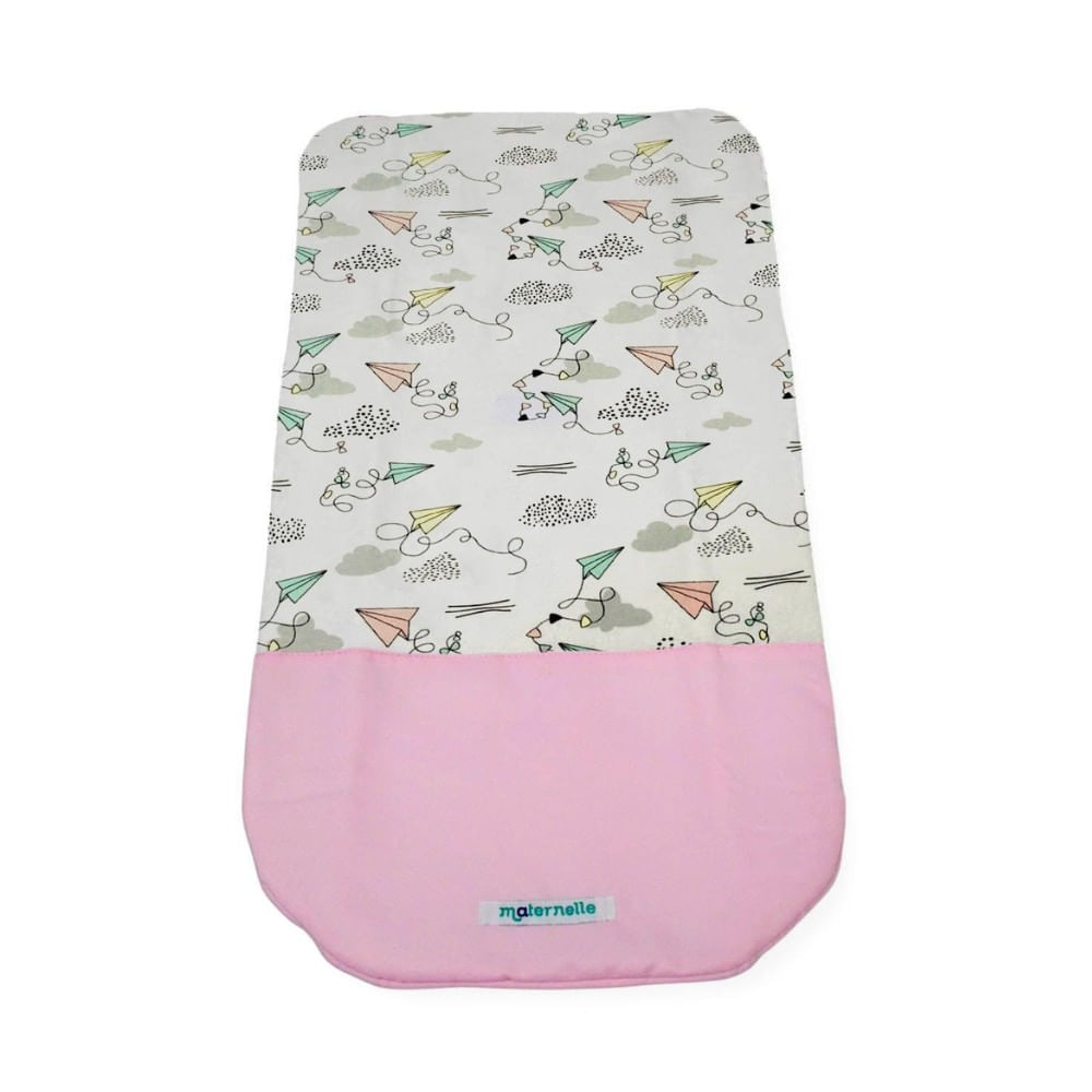 Cambiador Portatil Maternelle Rosado Cometa - Comodidad y Practicidad para el uso del Bebé